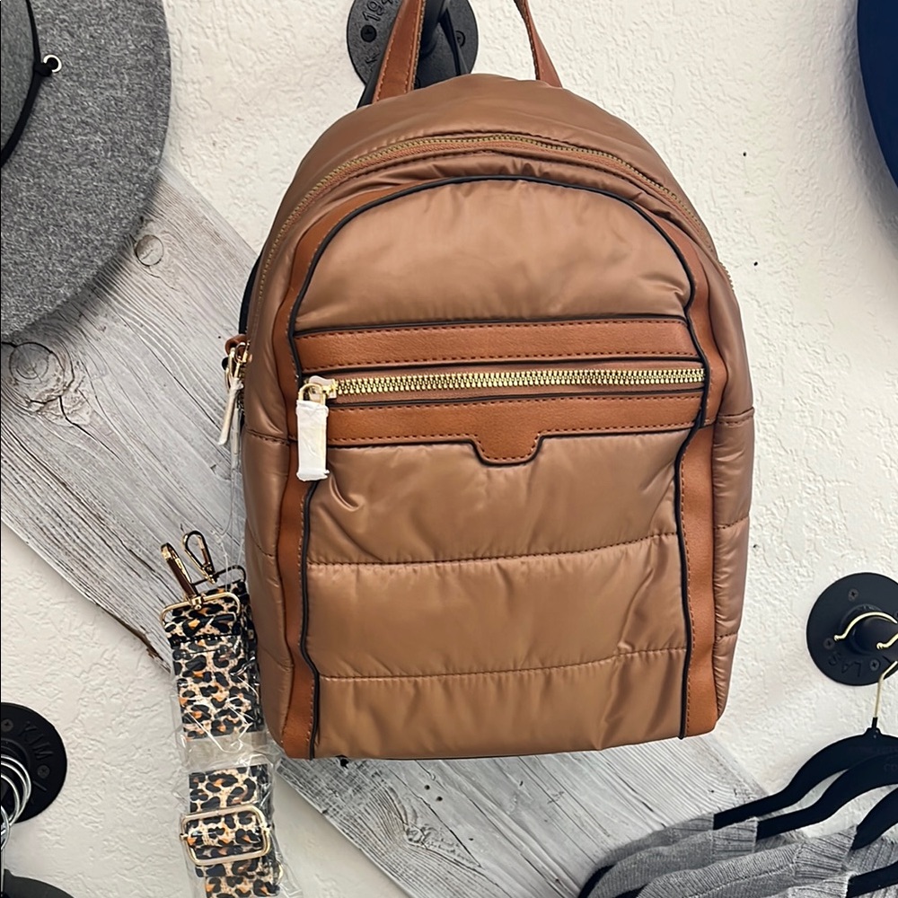 NWT backpack with removable guitar strap